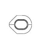 Beaver-Visitec Int Visitec Plastic Eye Bandage Sterile Oval Universal - 8590300