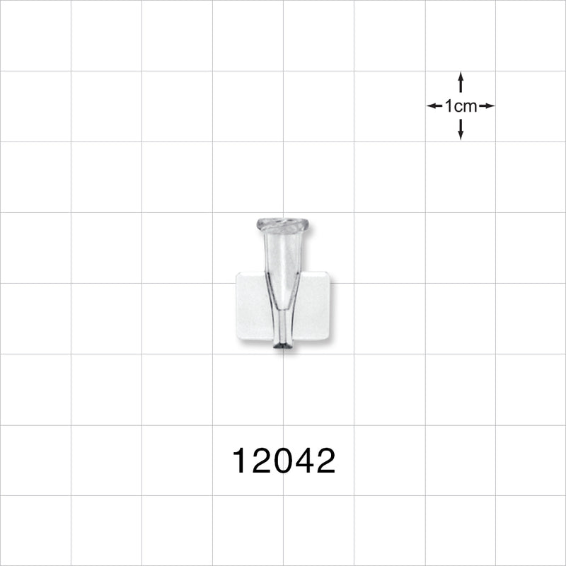 Female Luer Lock, Tubing Port, Clear - 0.057 inch ID (1.45mm) - 12042