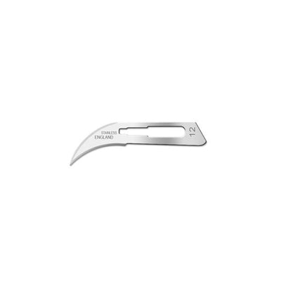 Cincinnati Surgical Co Blade Surgical Specialty/#12D Double Edge Sterile 100/Bx - 0112D