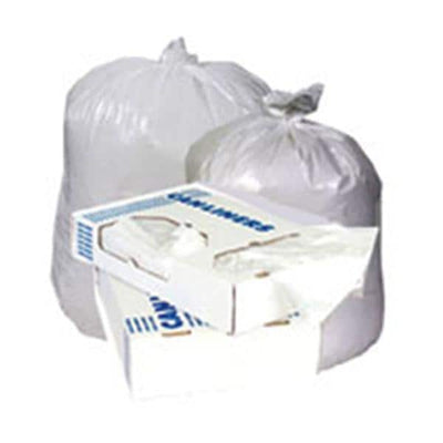 North American Corp Can Liner Heavy Duty White 20-30 Gallons 30x36" 200/Case - 386114