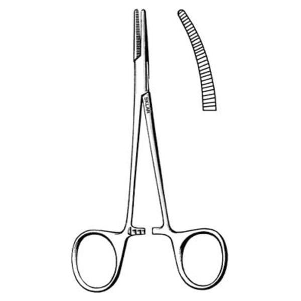 Sklar Instruments -Halsted Mosquito Hemostatic Forcep Curved 5" Each 17-1550