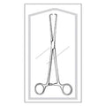 Sklar Instruments -Econo Schroeder Tenaculum Forcep Straight 9-1/2" Stainless Steel Sterile 25/Box 96-2624