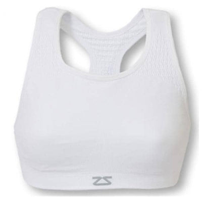 Zensah Running Sports Bra Large/XL White - 9310-101-02