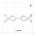 Dual-Ended Twist Clip - 0.5 inch Diameter (12.7 mm) - 12079