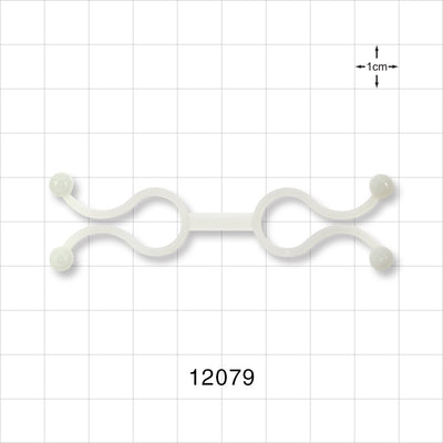 Dual-Ended Twist Clip - 0.5 inch Diameter (12.7 mm) - 12079