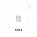 Stemless Male Luer Cap, Vented, Natural -  - 12084