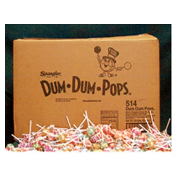 Office Supplies & Practice Mkt Dum-Dum Lollipops Assorted 30 Lb Case - 514