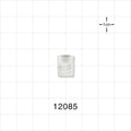 Stemless Male Luer Cap, Vented w/Hydrophobic Filter, Natural - 3 Micron - 12085