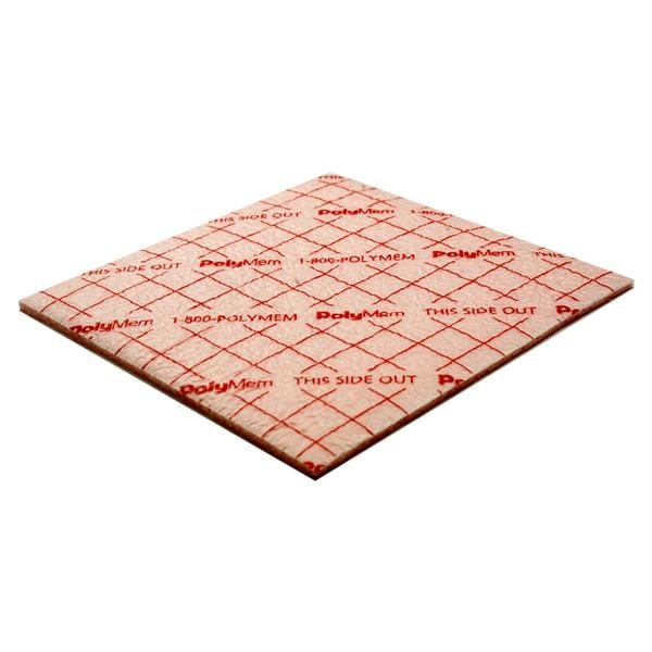 Ferris Mfg Corp  PolyMem Hydrophilic Dressing 4x4" Sterile Non-Adherent Non-Adhesive Pink Abs LF - FER5044
