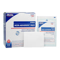 Dukal LLC Film Pad 3x4" Sterile Non-Adherent White Absorbent LF, 12 BX/CA - 134