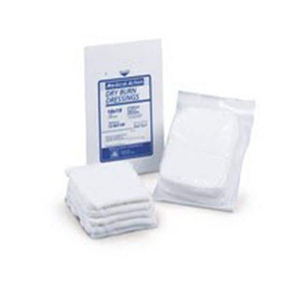 Medical Action Industries Wide Mesh Burn Dressing 18x18" 10 Ply White 25x4/Ca - 12-918-20
