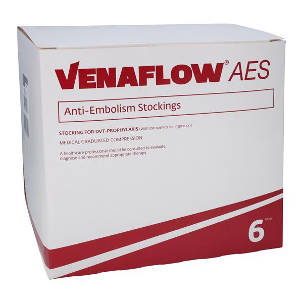 DJO, Inc VenaFlow Anti-Embolism Stocking Thigh High Medium Unisex 29-33" White - 501R-3