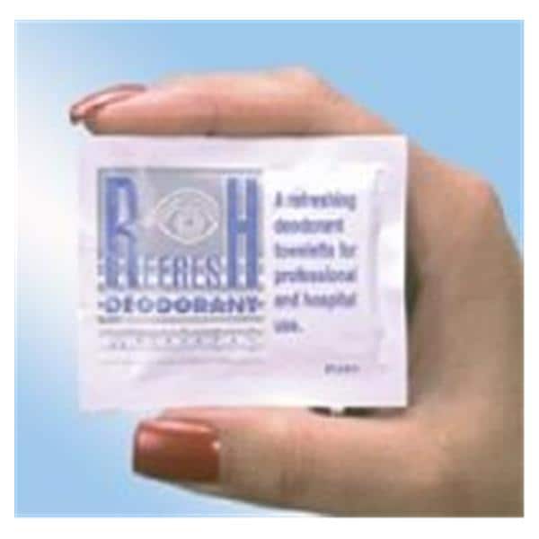 Precision Dynamics Corp. ReFresh Deodorant Wipes 500/Case - SJCSTJ911
