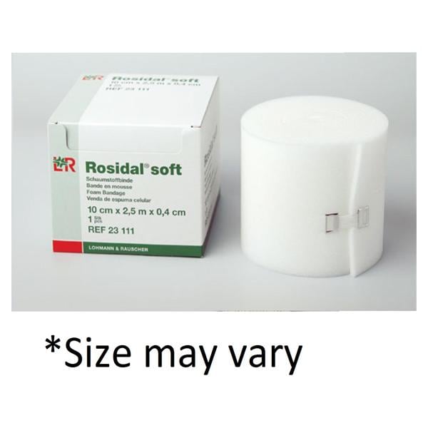 Lohmann & Rauscher, Inc. Rosidal Soft Polyurethane Foam Island Padding Roll 4.7x0.16" NAdhr Adhs LF - 23112