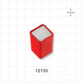 Saf-T™ Cube Needle Holder with Double Sided Adhesive -  - 12135
