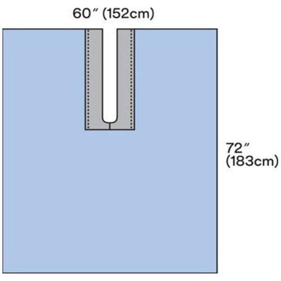 3M Medical Products Steri-Drape 59'X72" Sterile Surgical/Neurology/Orthopedic Drape Fenestrated - 9043