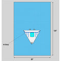 Welmed Inc Protect5 91x124" Sterile Arthroscopy Drape 2-1/2" Fenestrated - 1222-8510