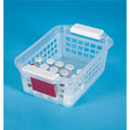 Health Care Logistics Basket Storage Flip And Stack Plastic Small 6x9-1/2x3" Lightweight Flip Handles/Nestable Each - 18324