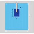 Welmed Inc -82x126" Sterile Surgical Drape Fenestrated 1222-1925