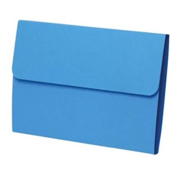 Apothecary Products Folder File Economy Rx DblFold Blue 100/Pk 100/Package - 53097