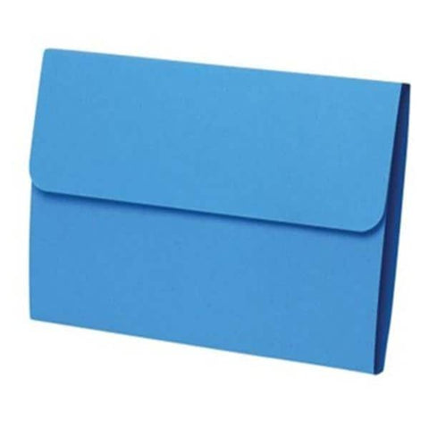 Apothecary Products Folder File Economy Rx DblFold Blue 100/Pk 100/Package - 53097