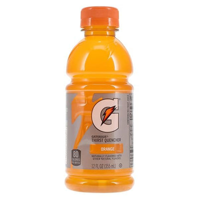 Quaker Oats Company Gatorade Nutritional Beverage Orange 12oz Bottle 24/Case - 12937
