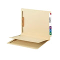 Smead Mfg Co Smead Folder End Tab w/Divider LtrSz Manila 50/Bx 50/Box - 34220