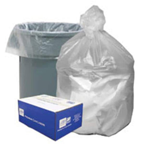 Berry Global Inc. Bag Trash 40-45gal HDPE 12mic Ultra Plus Star Seal 40x48" Clear Coreless Roll 250/Case - HD404812N