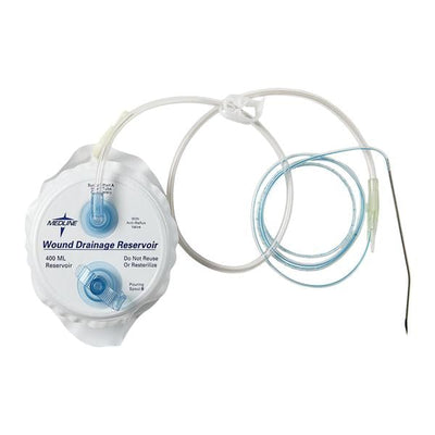 Medline Industries Inc -Silicone Evacuator Kit 19Fr Round Tip DYNJWE404