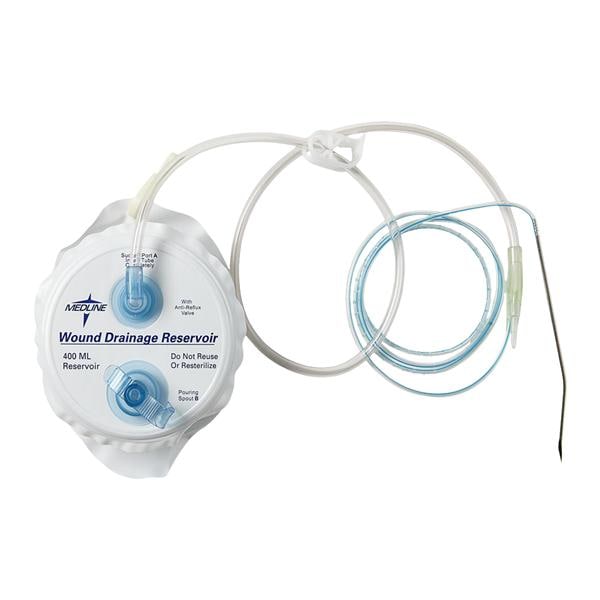 Medline Industries Inc -Silicone Evacuator Kit 19Fr Round Tip DYNJWE404