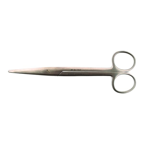 BR Surgical, LLC  Mayo-Stille Scissors Straight 6-3/4" Stainless Steel Non-Sterile Reusable Ea - BR08-17017