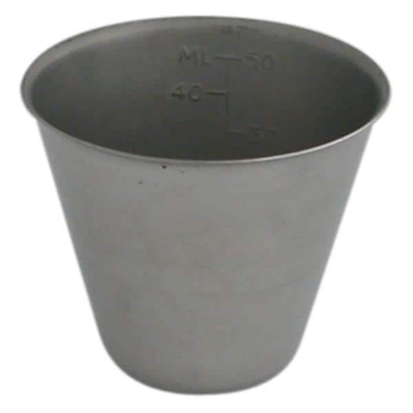 BR Surgical, LLC  Medicine Cup Stainless Steel Silver- BR83-14001