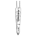 Sklar Instruments -Bishop-Harmon Iris Dressing Forcep 3-1/2" Stainless Steel Each 66-4032