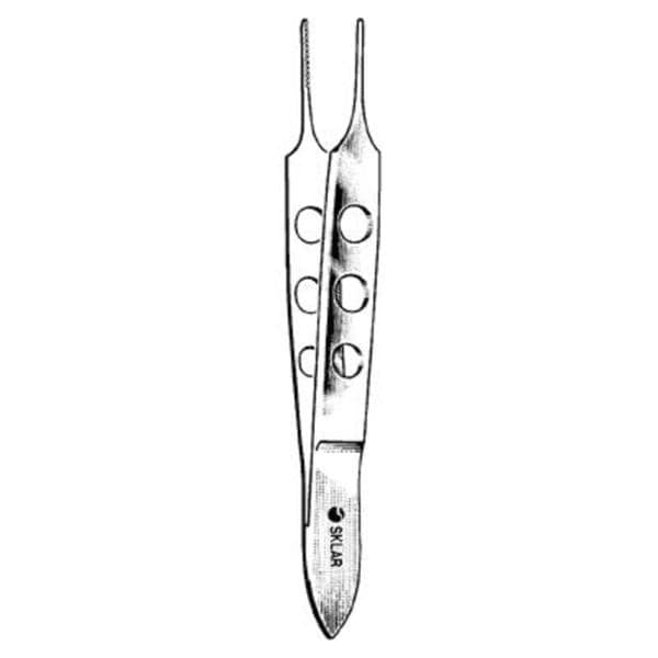 Sklar Instruments -Bishop-Harmon Iris Dressing Forcep 3-1/2" Stainless Steel Each 66-4032