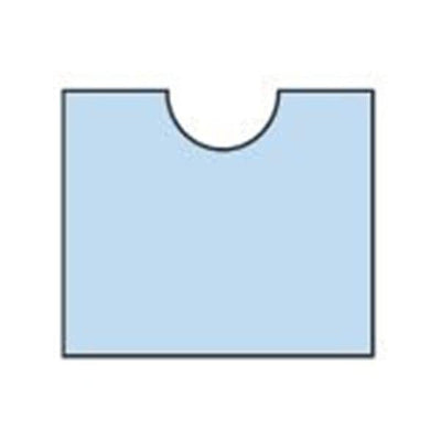 Microtek Inc -Armour Protection 16x11" Non-Sterile Drape Shield Non-Fenestrated RBFPS100