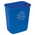 Office Depot Business Services Highmark Brand Recycling Bin 3.25 Gallons Blue Each - 566458