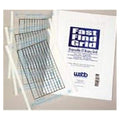 Webb Manufacturing Corp Grid Fast Find Marking _ 10x7" Non-Sterile 25/Ca - 419552