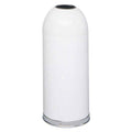 Safco Products Can Trash Dome/Open Top/Stainless Steel Each - 9639WH