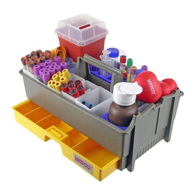 Unico Phlebotomy Tray Gray Each - 48710