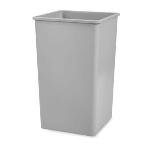 Newell Brands Dist. LLC Can Trash Untouchable Resin No Lid Gray 4/Case - FG395900GRAY