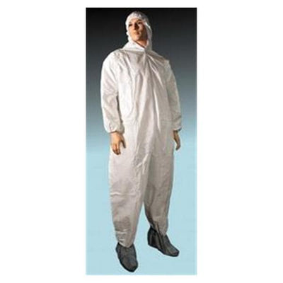 Cellucap/Melco Inc -Protective Coverall 3X Large White 25/Case 55193XL