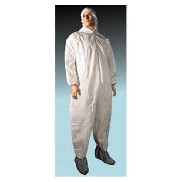 Cellucap/Melco Inc -Protective Coverall 3X Large White 25/Case 55193XL