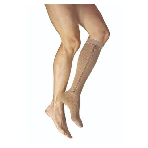 Bsn-Jobst, Inc -Ulcercare Compression Stocking Knee High Left Medium Beige 114486