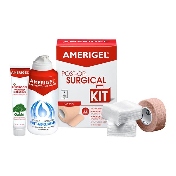 Amerx Health Care Corp Amerigel Multiple Ingredients Post Op Kit 1"x5yd Assorted - A60102