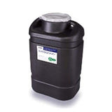 Becton-Dickinson -RCRA Hazardous Waste Container 5gal Black 10.5x18x18" Hinged Lid Permanent Closure Plastic Attached Handles Non-Sterile 70% Recycled Material Non-DOT 8/Case 305067