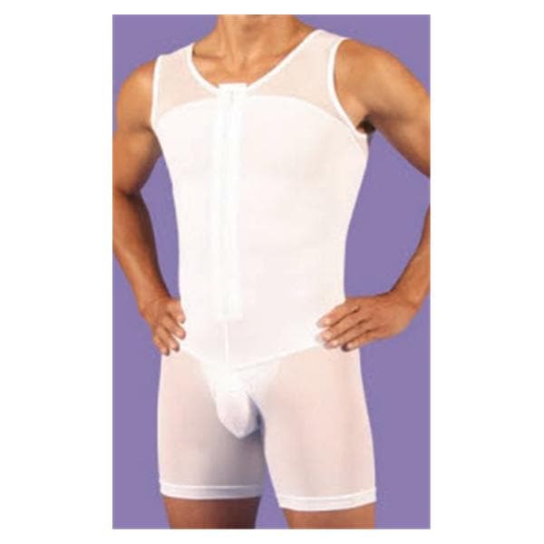 Summit Medical -Veronique Compression Garment Abdominal/Chest XS Men Black V-840-BXS