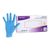 Tronex International -Nitrile Exam Gloves Small Dark Blue Non-Sterile Not Chemo Approved, 10 BX/CA 9250-10