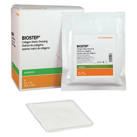 Smith & Nephew Wound Care BioStep Matrix Collagen Dressing 4x4" Adhesive  - 66800125