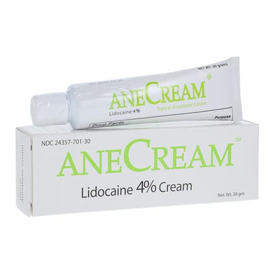 Focus Health Group Anecream Cream 4% 30gm/Tube, 24 TB/CA - 24357070130