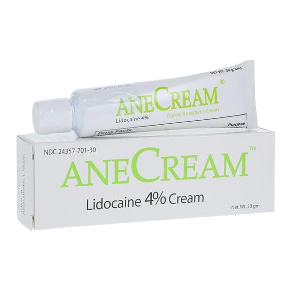 Focus Health Group Anecream Cream 4% 30gm/Tube, 24 TB/CA - 24357070130